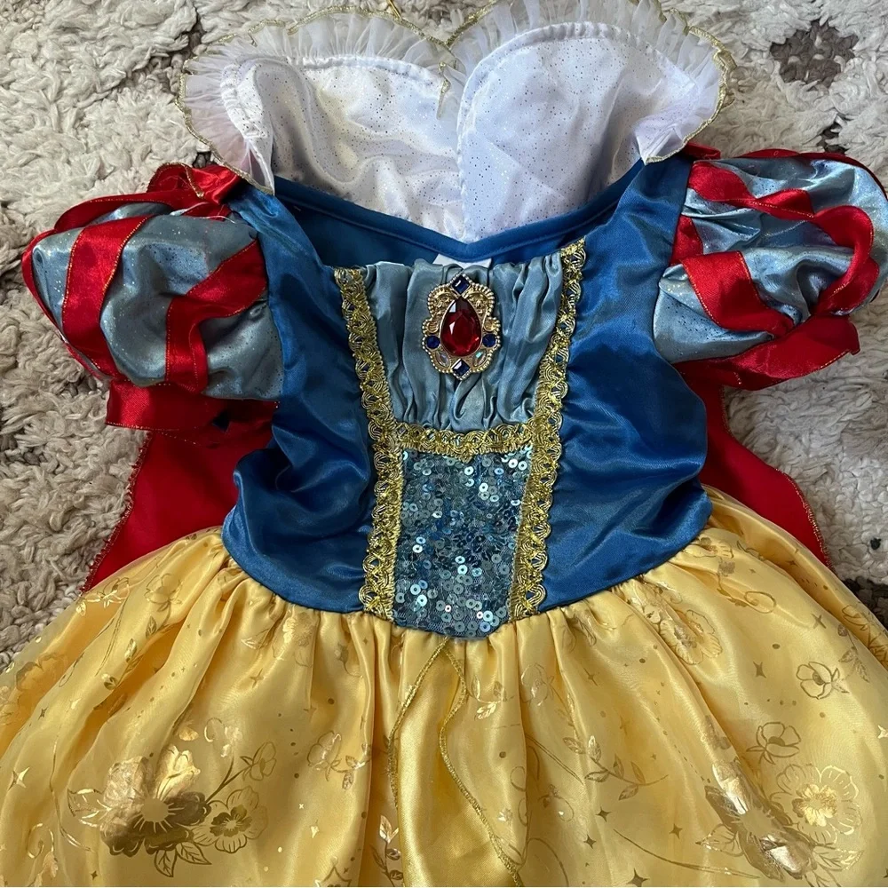 Disney Parks Snow White Toddler Costume with Headband - Picture 2 of 13